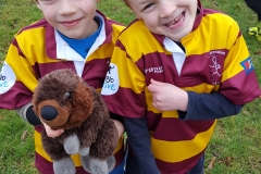 Horace plays Rugby